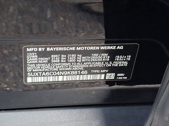 2022 BMW X5 xDrive45e