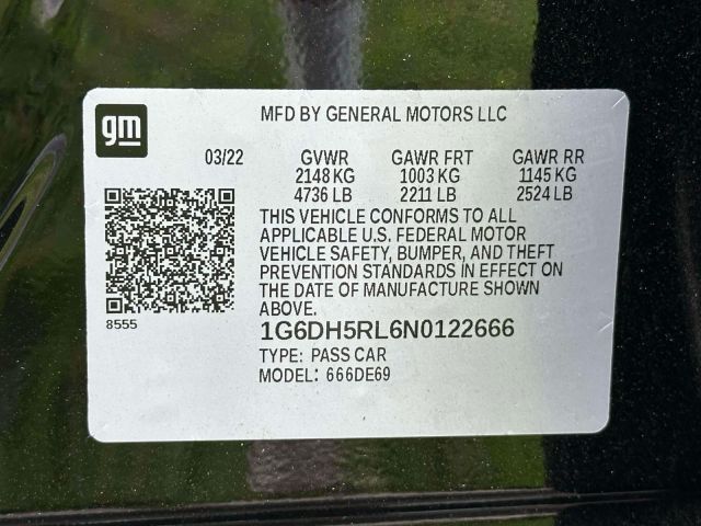 2022 Cadillac CT4-V 4dr Sdn