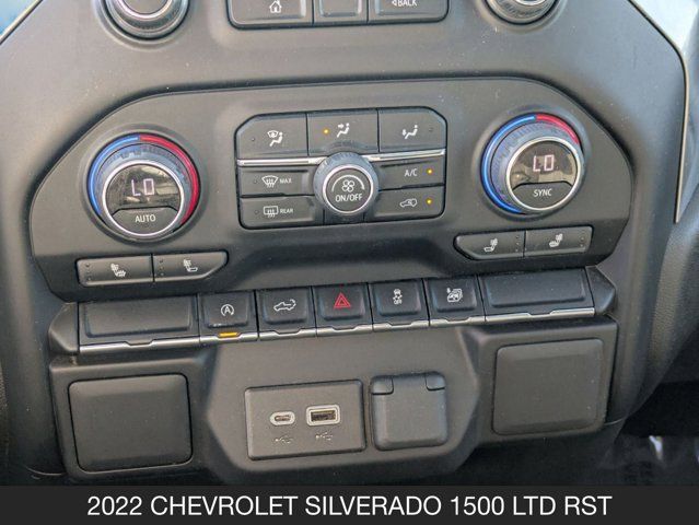 2022 Chevrolet Silverado 1500 Ltd RST 2022 Chevrolet Silverado 1500 Ltd RST