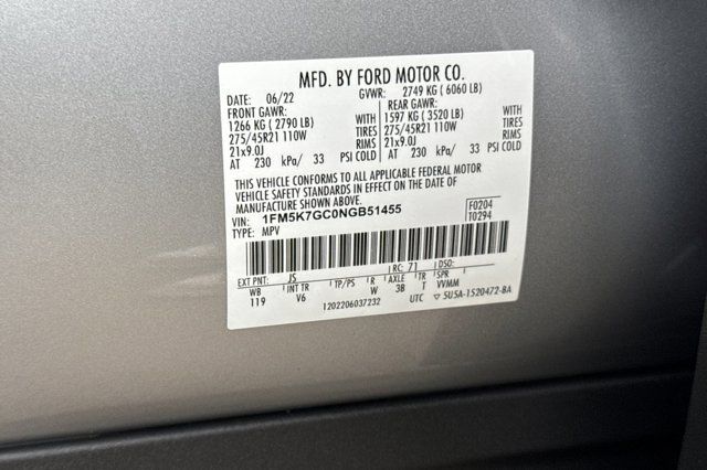 2022 Ford Explorer ST Pre-Owned 2022 Ford Explorer ST Pre-Owned