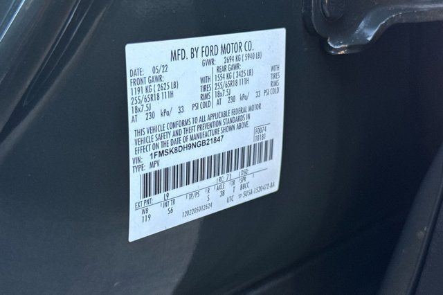 2022 Ford Explorer XLT Certified Pre-Owned 2022 Ford Explorer XLT Certified Pre-Owned