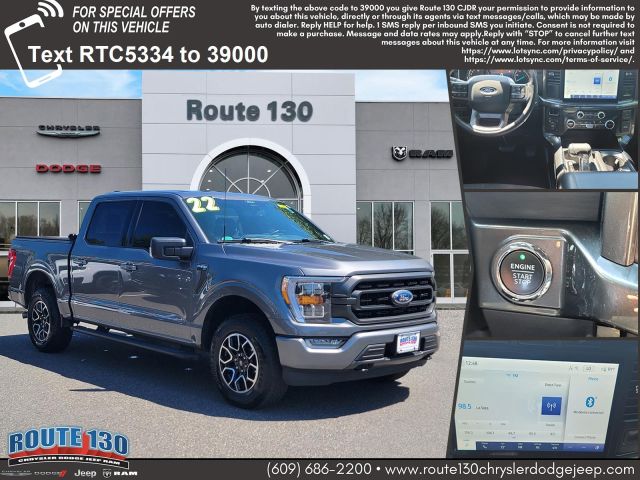 2022 Ford F-150 XLT 4WD SuperCrew 5.5 Box