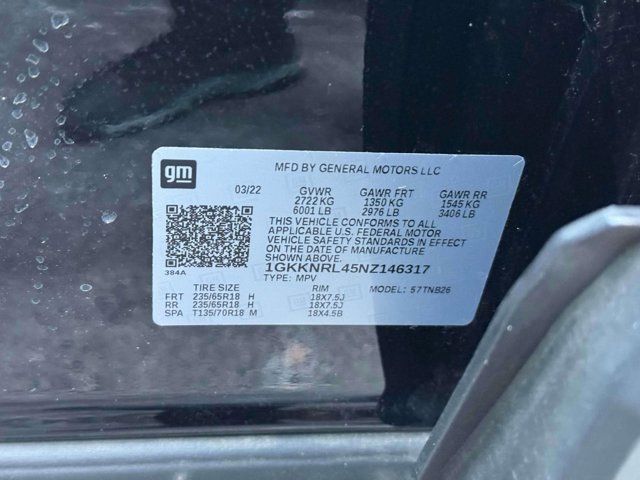 2022 GMC Acadia SLE
