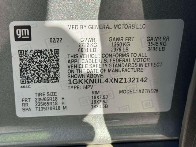 2022 GMC Acadia AWD 4dr SLT