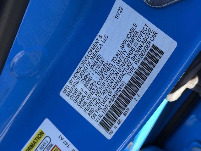 2022 Honda Civic Hatchback Sport 2022 Honda Civic Hatchback Sport