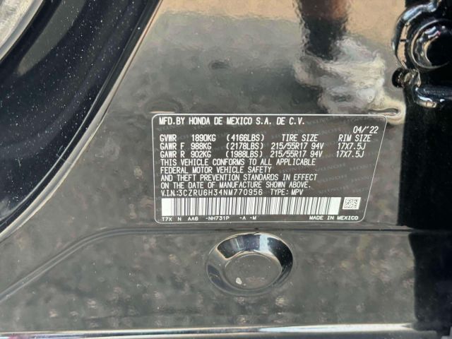 2022 Honda HR-V LX AWD CVT