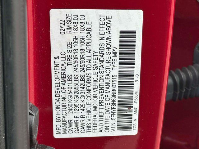 2022 Honda Passport TrailSport 2022 Honda Passport TrailSport