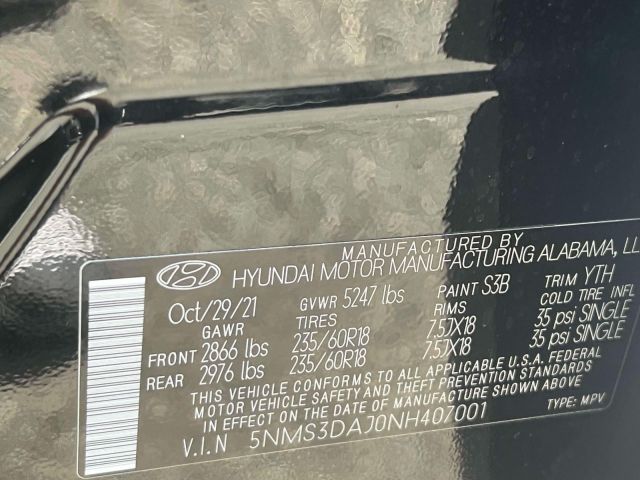 2022 Hyundai Santa Fe SEL AWD