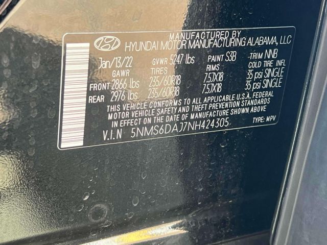2022 Hyundai Santa Fe SEL AWD