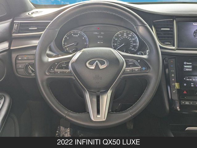 2022 INFINITI QX50 LUXE 2022 INFINITI QX50 LUXE