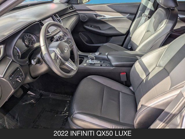 2022 INFINITI QX50 LUXE 2022 INFINITI QX50 LUXE