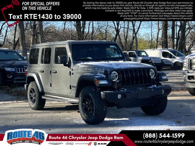 2022 Jeep Wrangler Unlimited Willys 4x4 2022 Jeep Wrangler Unlimited Willys 4x4