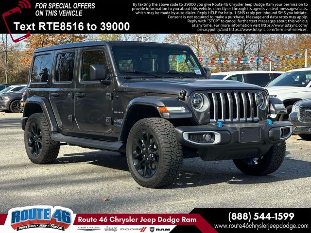 2022 Jeep Wrangler 4xe Unlimited Sahara 4x4 2022 Jeep Wrangler 4xe Unlimited Sahara 4x4