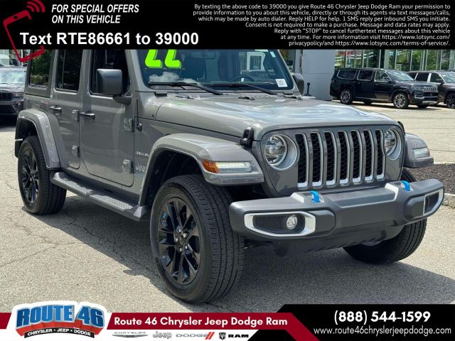 2022 Jeep Wrangler 4xe Unlimited Sahara 4x4