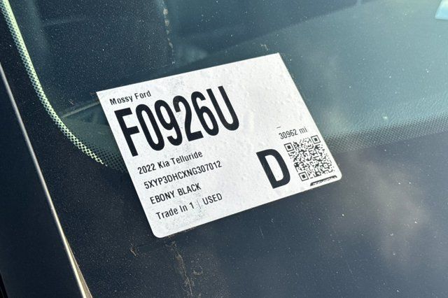 2022 Kia Telluride EX Pre-Owned 2022 Kia Telluride EX Pre-Owned