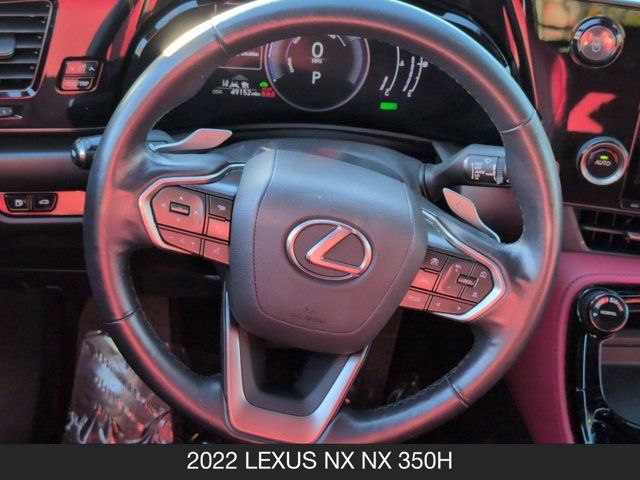 2022 Lexus Nx NX 350h 2022 Lexus Nx NX 350h
