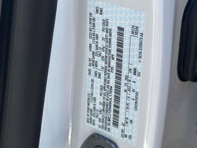 2022 Lincoln Corsair Standard 2022 Lincoln Corsair Standard