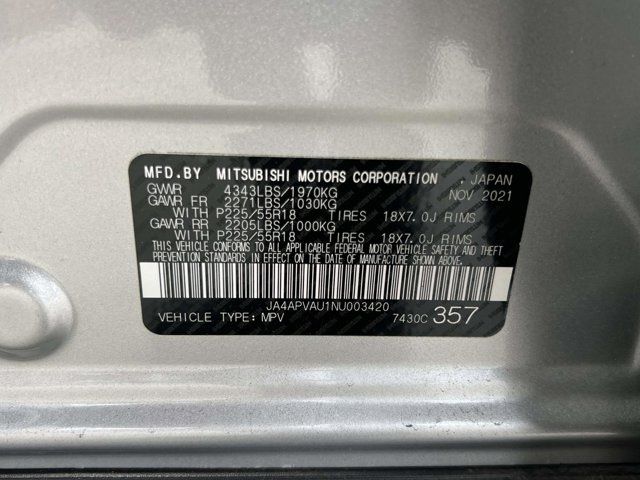 2022 Mitsubishi Outlander Sport SE