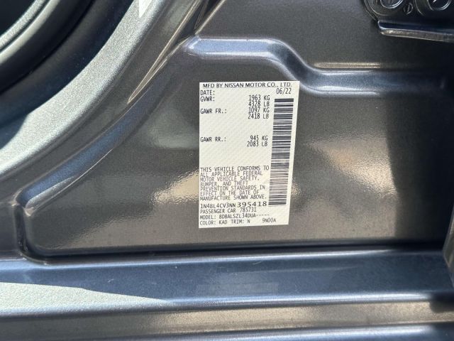 2022 Nissan Altima 2.5 SR Sedan