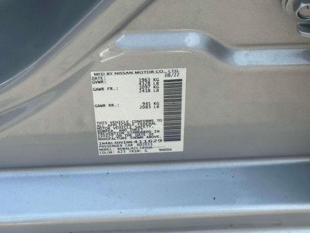 2022 Nissan Altima 2.5 SV Sedan