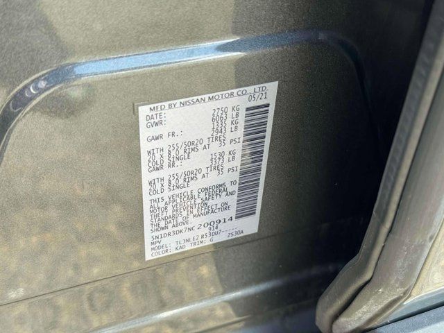 2022 Nissan Pathfinder Platinum