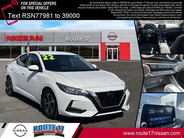 2022 Nissan Sentra SV 2022 Nissan Sentra SV