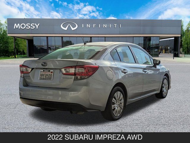 2022 Subaru Impreza AWD 2022 Subaru Impreza AWD