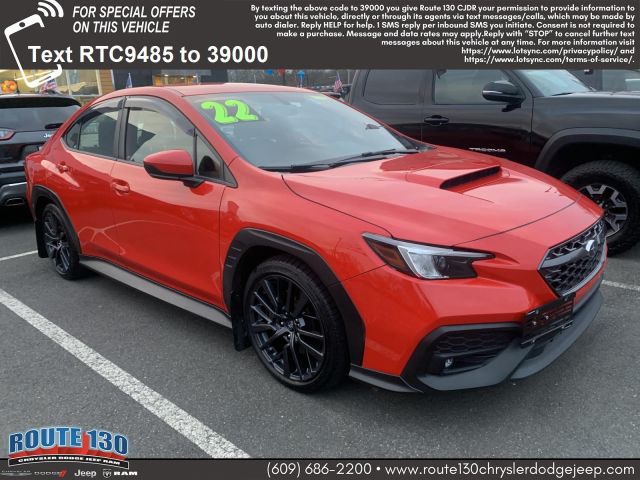 2022 Subaru WRX Premium Manual 2022 Subaru WRX Premium Manual