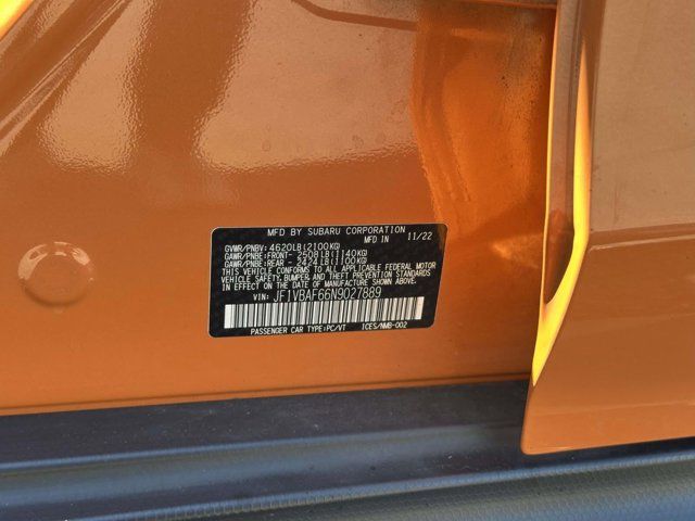 2022 Subaru WRX Premium 2022 Subaru WRX Premium