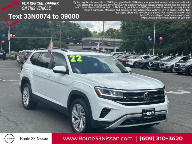 2022 Volkswagen Atlas 3.6L V6 SE w/Technology 4MOTION