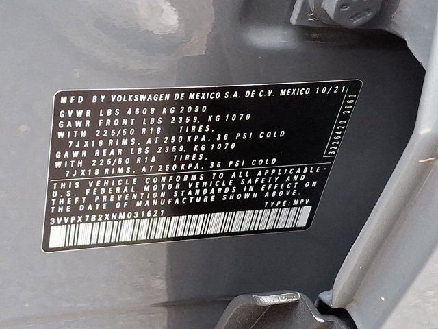 2022 Volkswagen Taos SE