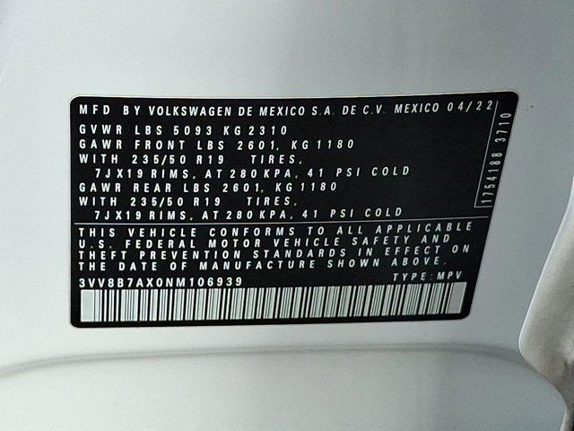 2022 Volkswagen Tiguan SE R-Line Black