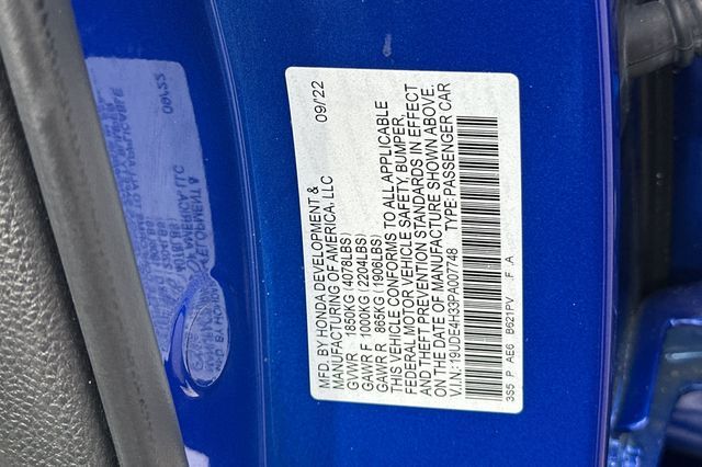 2023 Acura Integra A-Spec Package 2023 Acura Integra A-Spec Package