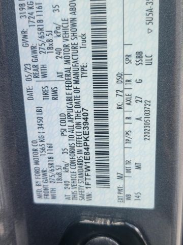 2023 Ford F-150 XLT 4WD SuperCrew 5.5 Box