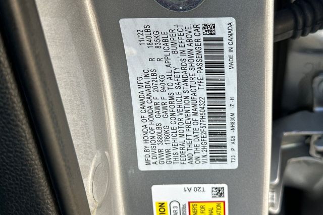 2023 Honda Civic Sport