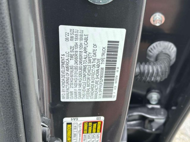 2023 Honda Ridgeline RTL AWD