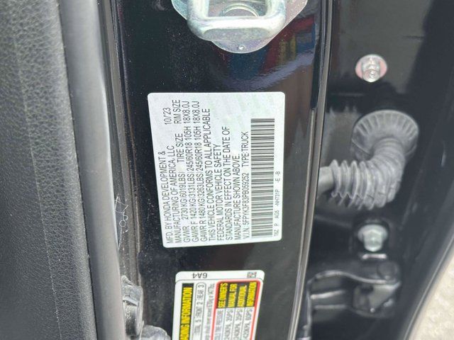 2023 Honda Ridgeline Black Edition