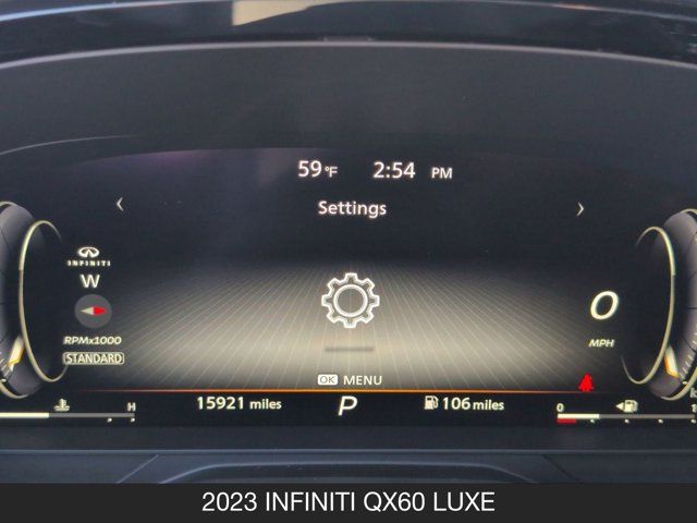 2023 Infiniti Qx60 LUXE