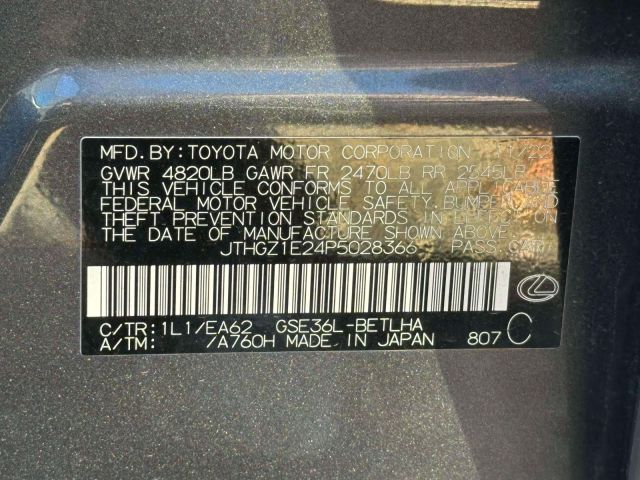 2023 Lexus IS IS 350 F SPORT AWD