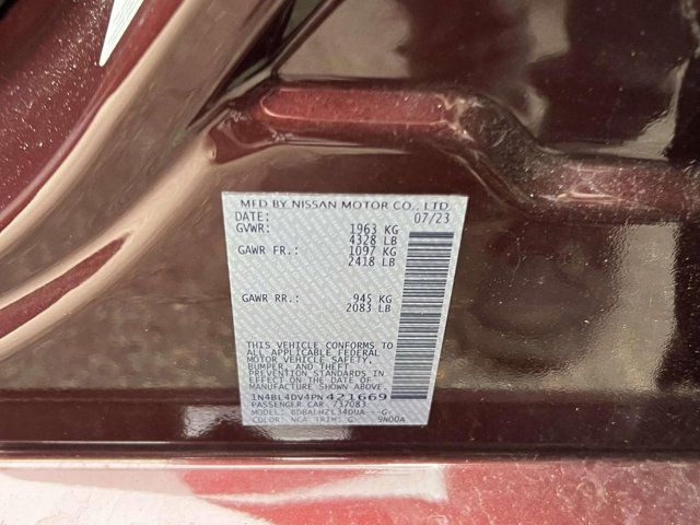 2023 Nissan Altima 2.5 SV 2023 Nissan Altima 2.5 SV