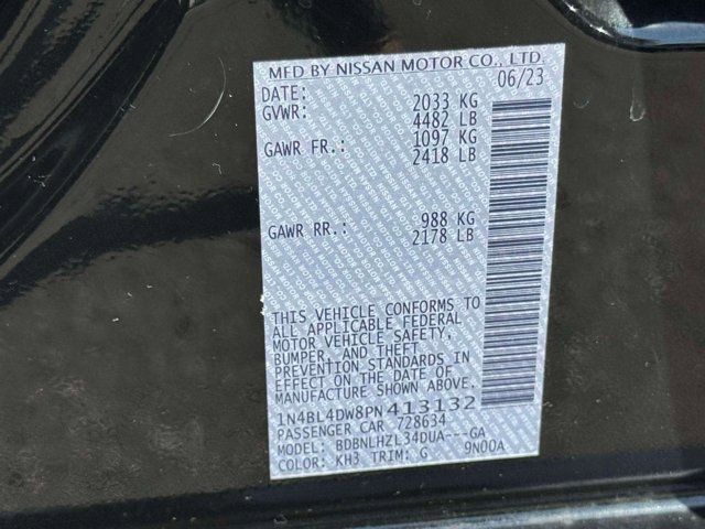 2023 Nissan Altima 2.5 SV 2023 Nissan Altima 2.5 SV