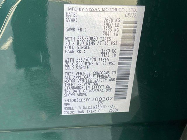 2023 Nissan Pathfinder SL 2023 Nissan Pathfinder SL