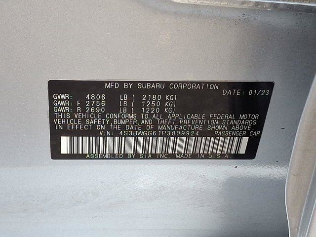 2023 Subaru Legacy Sport