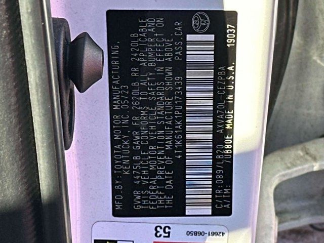 2023 Toyota Camry XSE 2023 Toyota Camry XSE