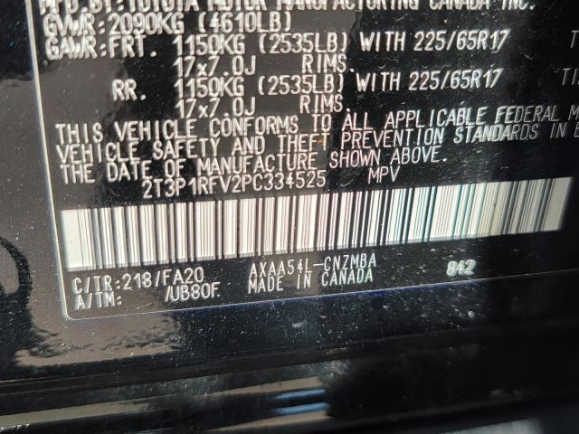 2023 Toyota RAV4 XLE AWD (Natl)