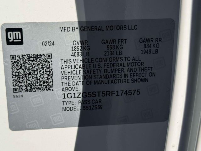 2024 Chevrolet Malibu 4dr Sdn RS 2024 Chevrolet Malibu 4dr Sdn RS