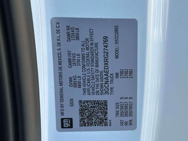 2024 Chevrolet Silverado 1500 2WD Reg Cab 140 Work Truck
