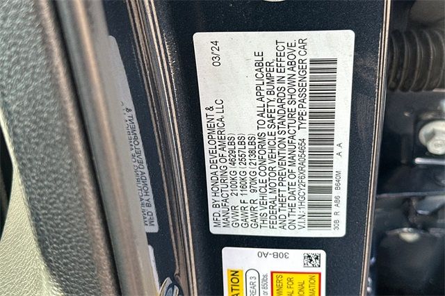 2024 Honda Accord Hybrid EX-L 2024 Honda Accord Hybrid EX-L