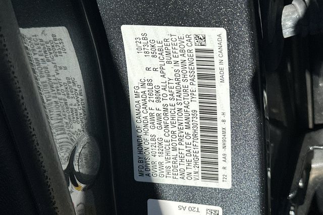 2024 Honda Civic EX 2024 Honda Civic EX