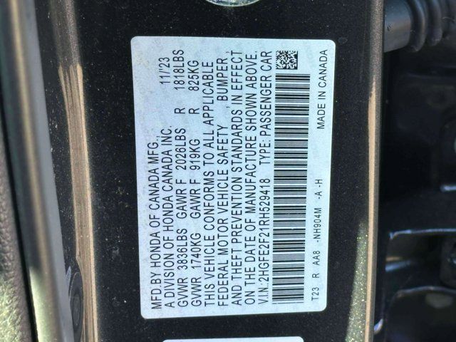 2024 Honda Civic Sedan LX